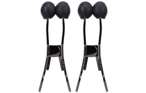 Nippers Edelstahl-Nippelklemmen Schwarz – Stilvoll & Bequem