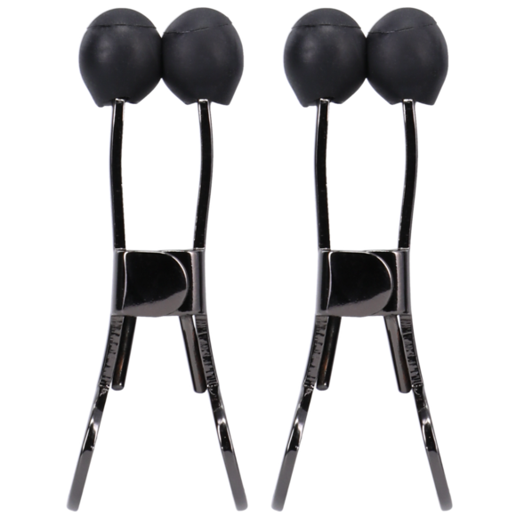 Nippers Stainless Steel Nipple Clamps Black – Stylish & Comfortable