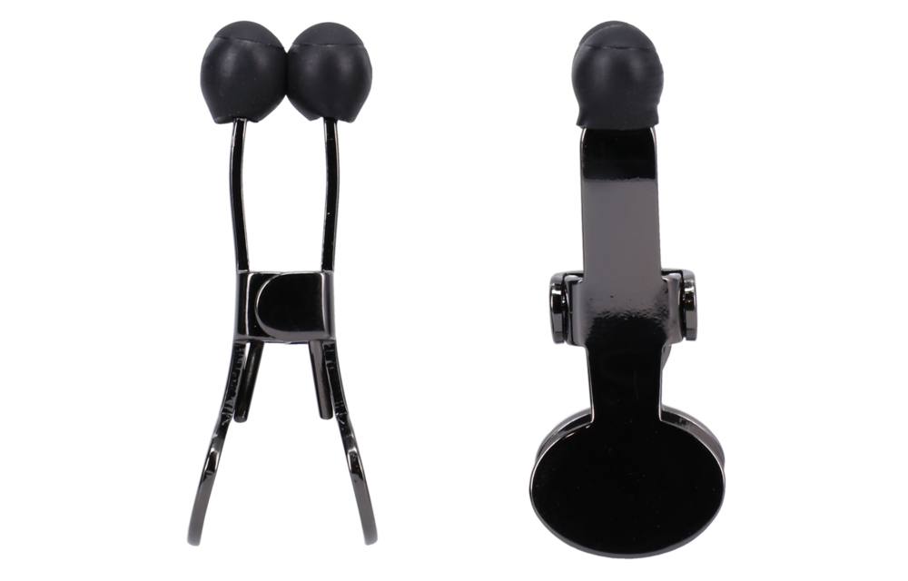 Nippers Edelstahl-Nippelklemmen Schwarz – Stilvoll & Bequem