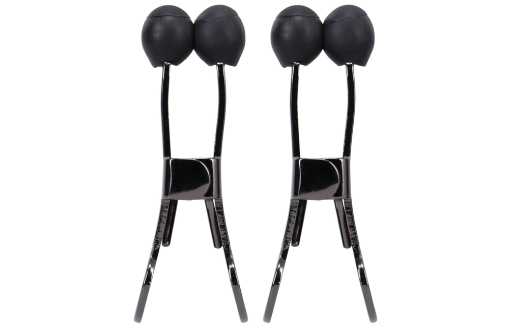 Nippers Edelstahl-Nippelklemmen Schwarz – Stilvoll & Bequem