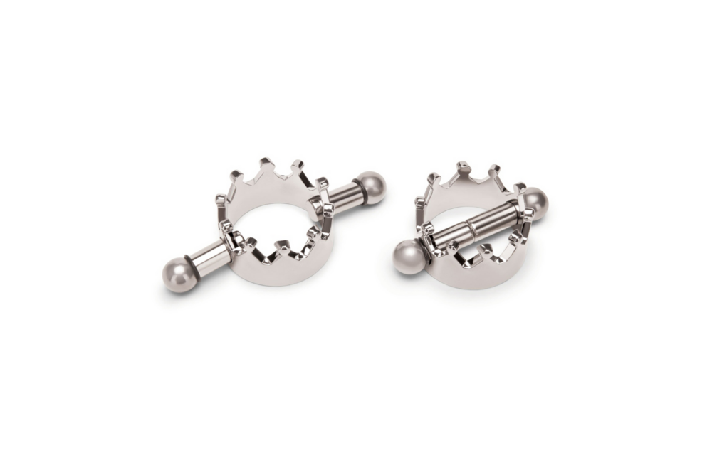 Magnetic Nipple Crown Clamps - Silver