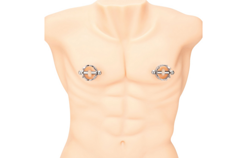 Magnetic Nipple Crown Clamps - Silver
