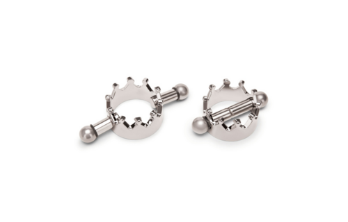 Magnetic Nipple Clamps Silver | Elegant & Sensual Prowler