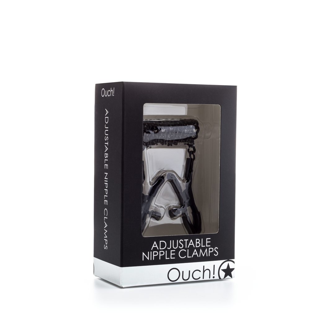 Adjustable Nipple Clamps | Safe & Intense Pleasure | Ouch!