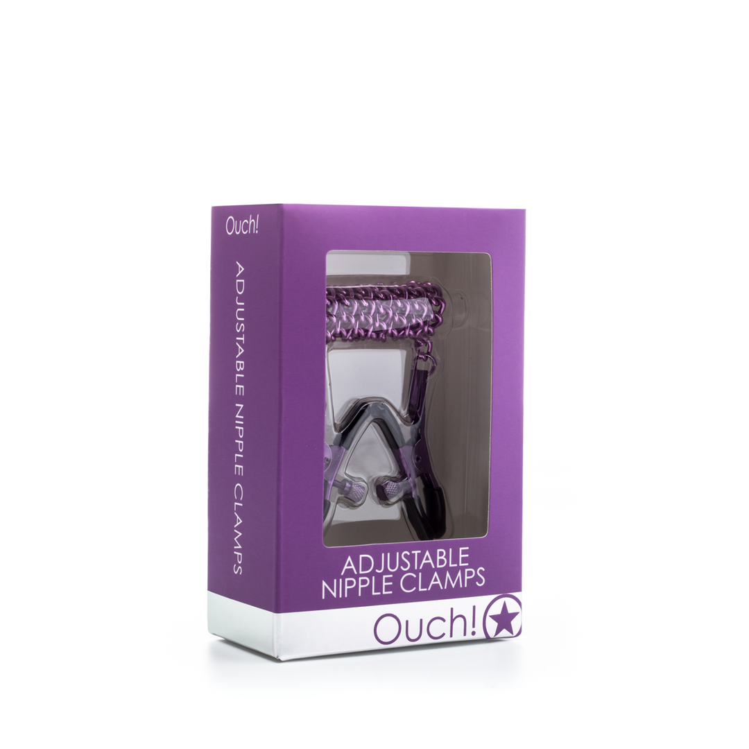 Adjustable Nipple Clamps Nickel-Free | Stylish & Comfortable