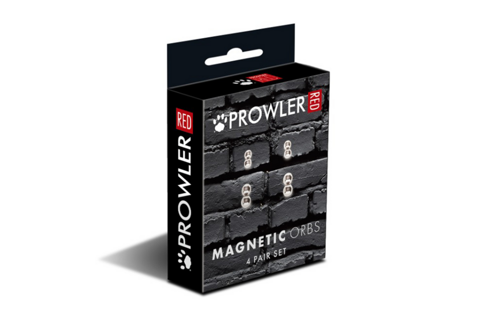 Magnetische Kugeln - 4 Paar Set - Silber