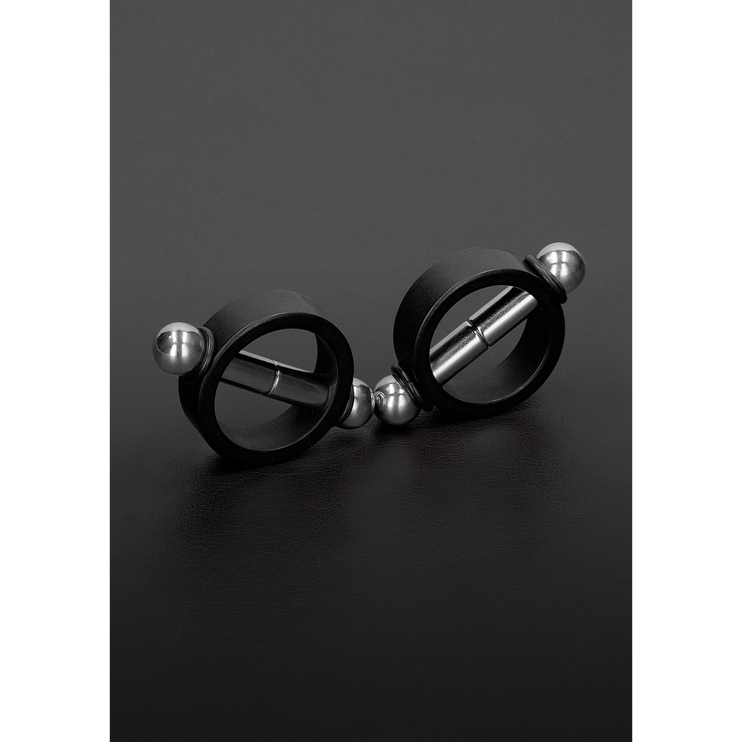 Magnetic Nipple Clamps Steel by Shots – Pain & Pleasure