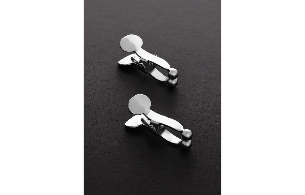 Balls Pincher Nippelklemmen – Schmerz & Lust in einem | Steel by Shots