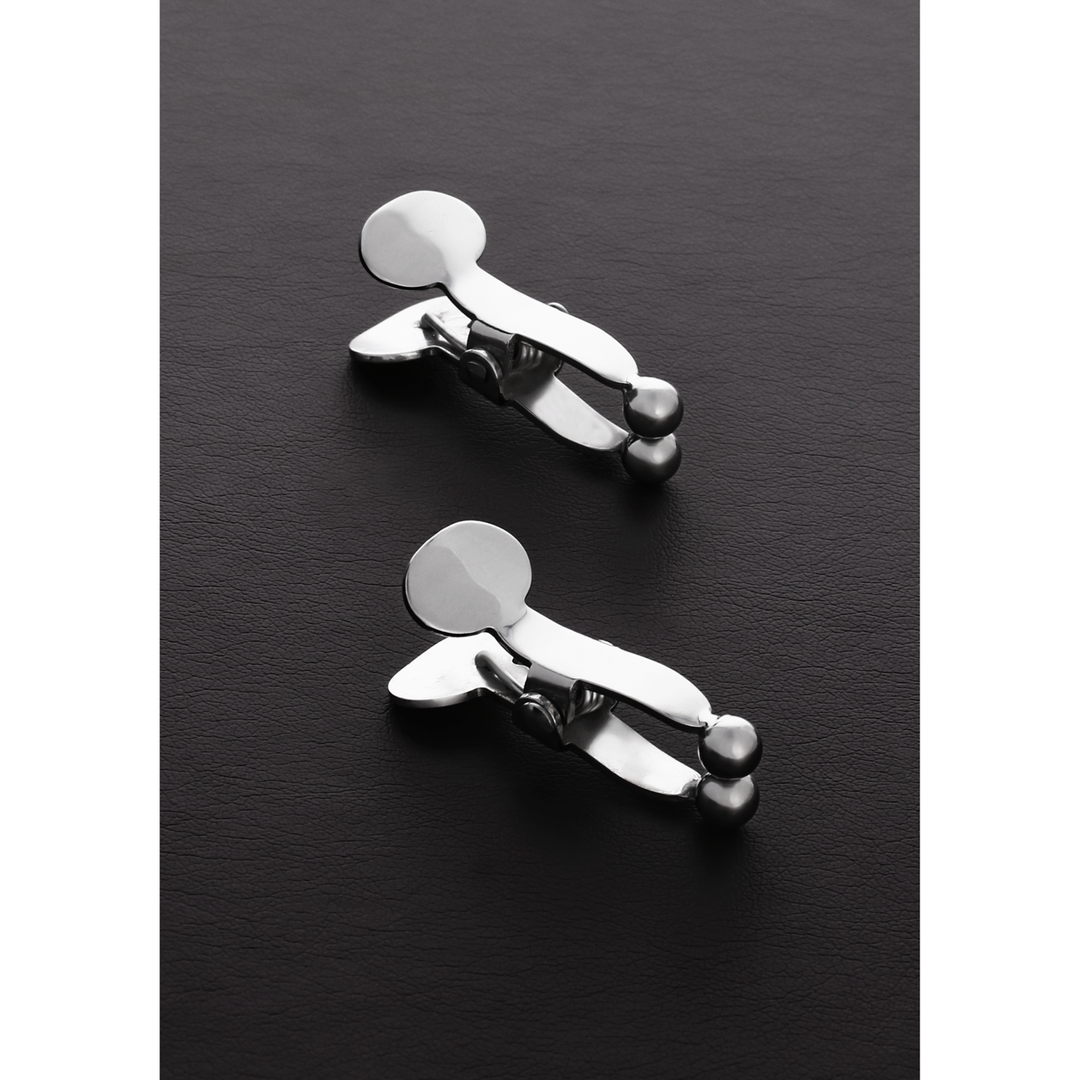 Balls Pincher Nipple Clamps – Pain & Pleasure in One | Steel by Shots