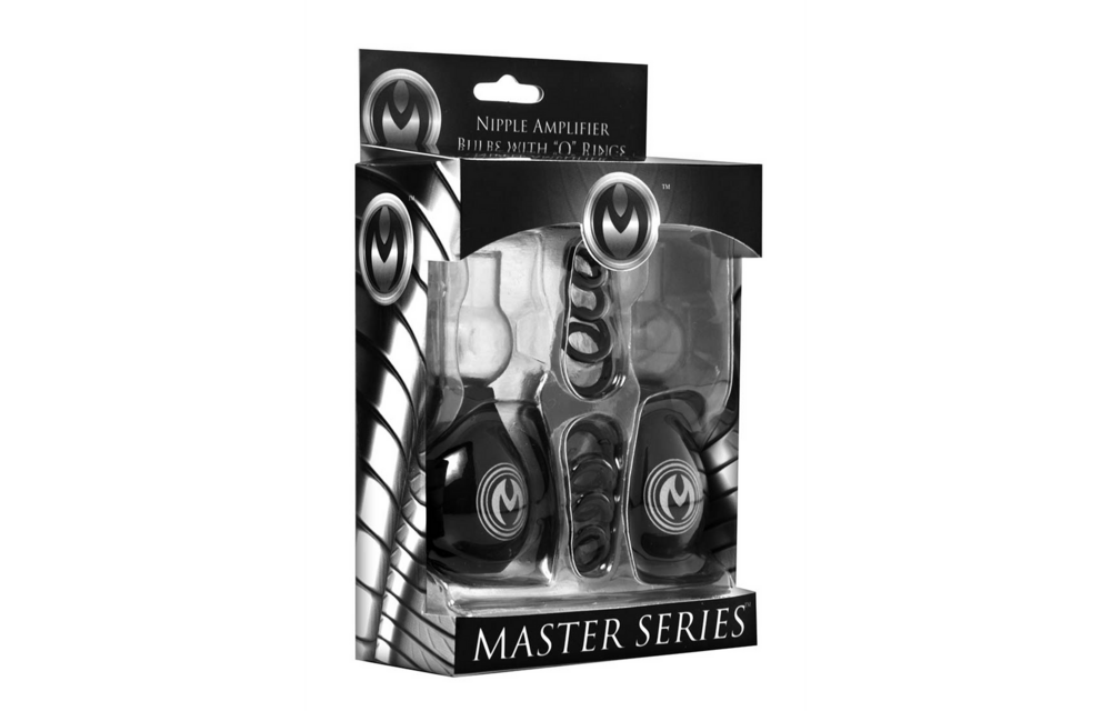 Pyramid Nipple Clamps with O-Ring | Fuller Nipples & Sensation