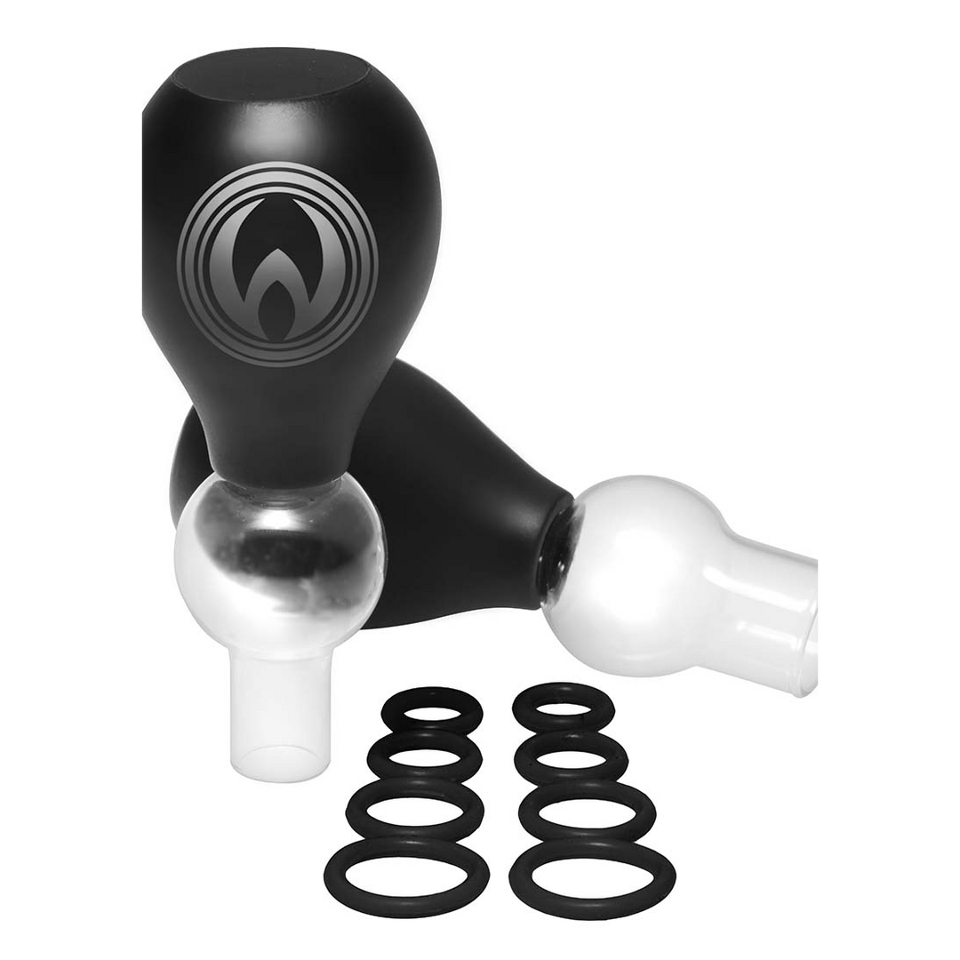 Pyramid Nipple Clamps with O-Ring | Fuller Nipples & Sensation