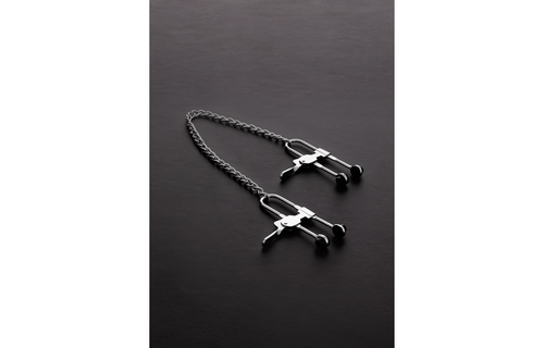 Preasure Tit Lock Nipple Clamp | Adjustable & Safe BDSM Pleasure