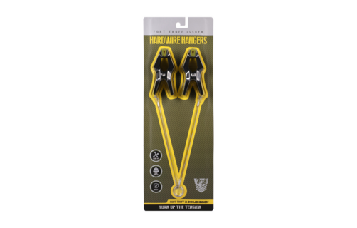 Hardwire Hangers Zwart - Stevige Grip voor Zware Training