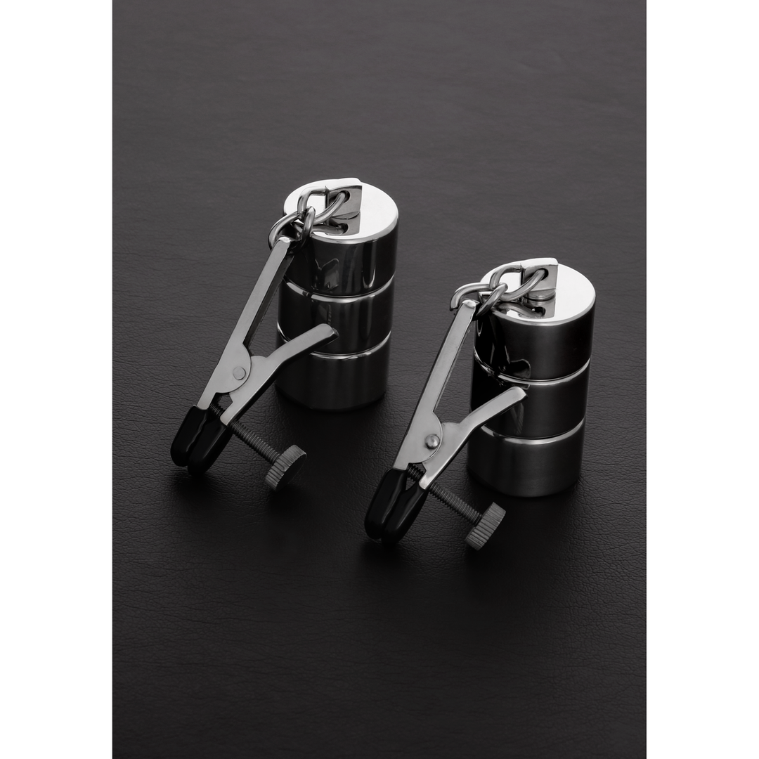 Adjustable Nipple Clamps with Weights - Comfort & Stim