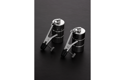 Adjustable Nipple Clamps with Weights - Comfort & Stim