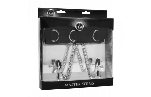 Submission Halsband und Nippelklemmen Union – Komfort und Kontrolle