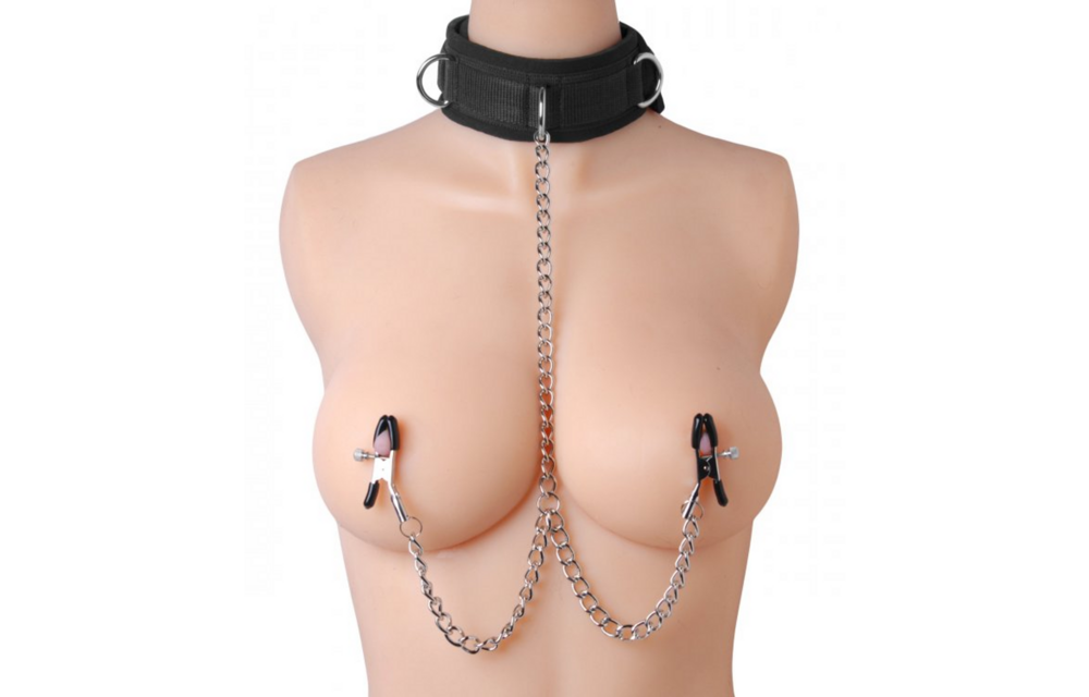 Submission Halsband und Nippelklemmen Union – Komfort und Kontrolle
