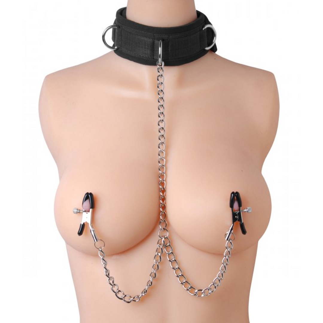 Submission Halsband und Nippelklemmen Union – Komfort und Kontrolle