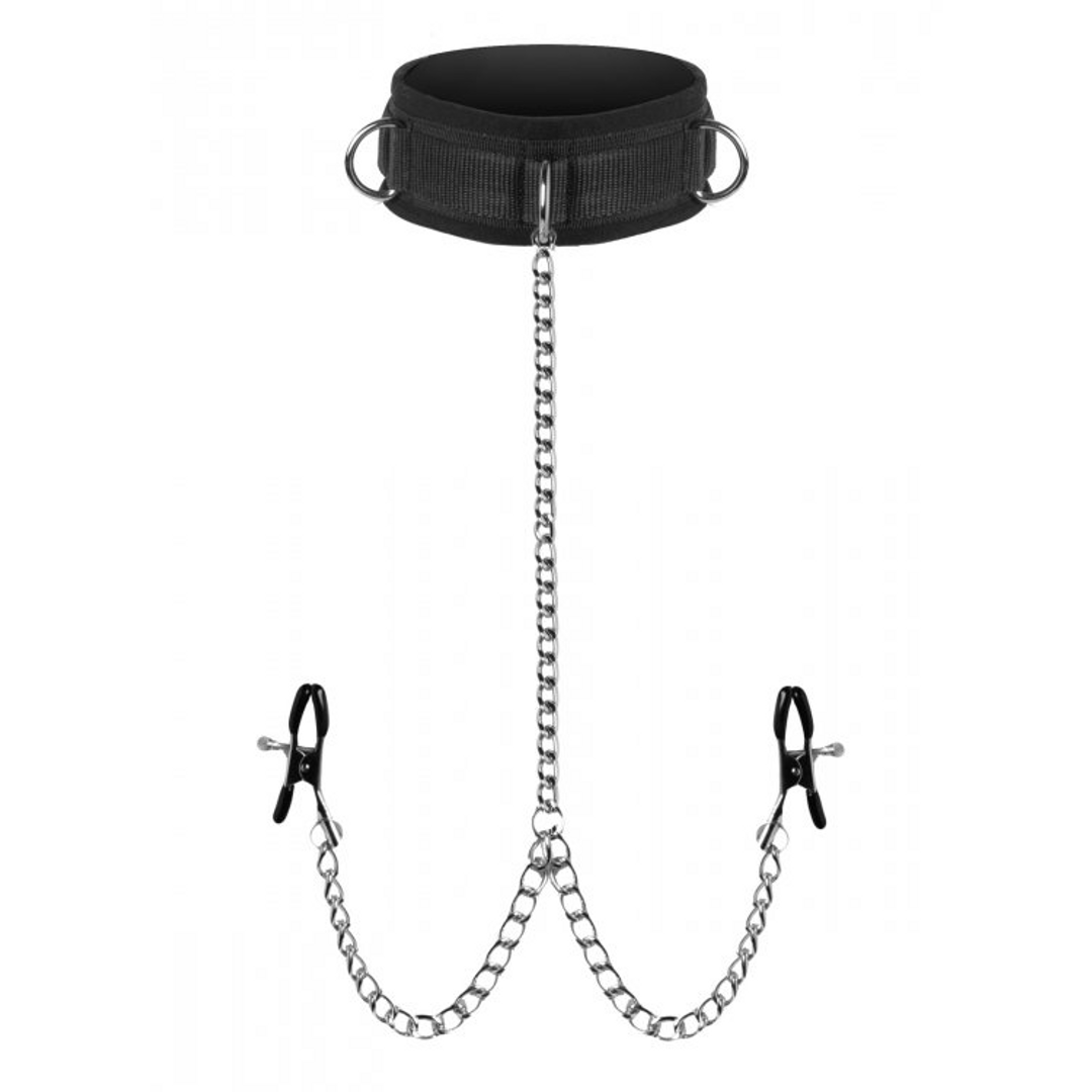 Submission Halsband und Nippelklemmen Union – Komfort und Kontrolle