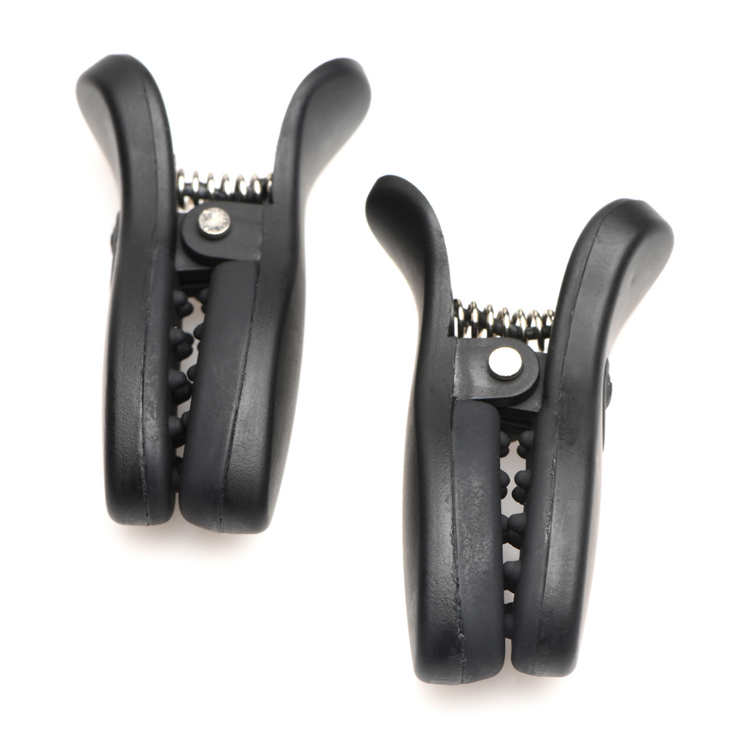 Dark Grip Tepelklemmen Zwart - Vibrerend & Intens Genot