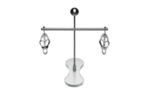 Tower of Pain Nippelklemmen Silber – Intensive & sichere Empfindung