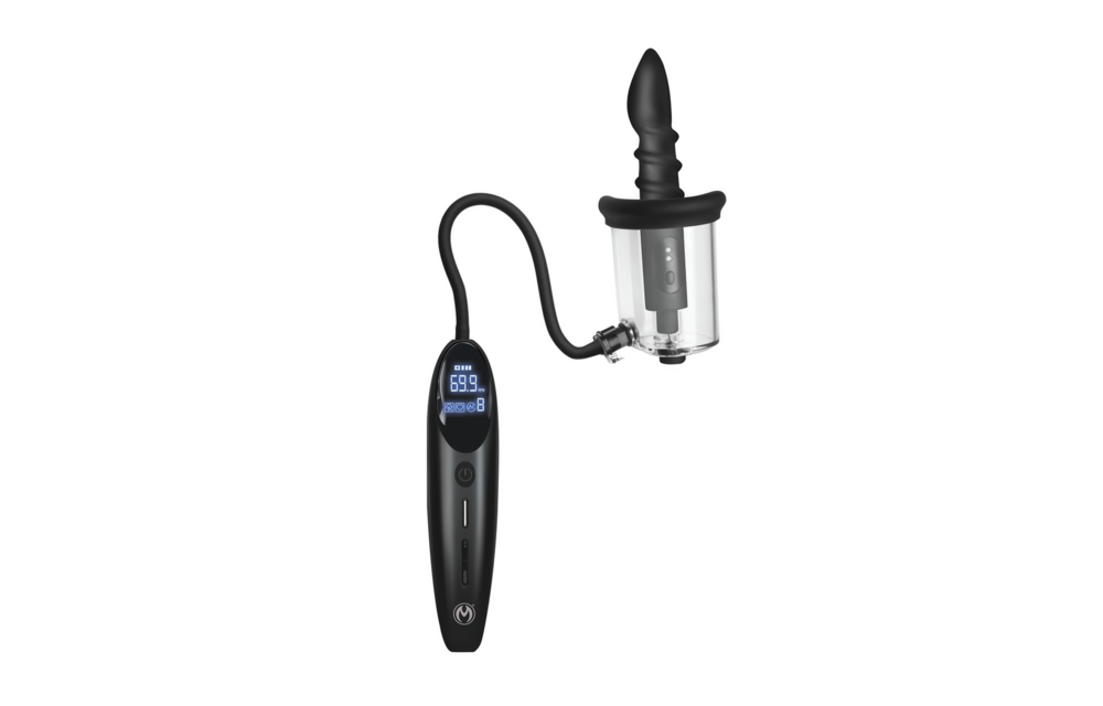 Rosebud Driller Deluxe Set - Vibrating Silicone Rosebud Pump