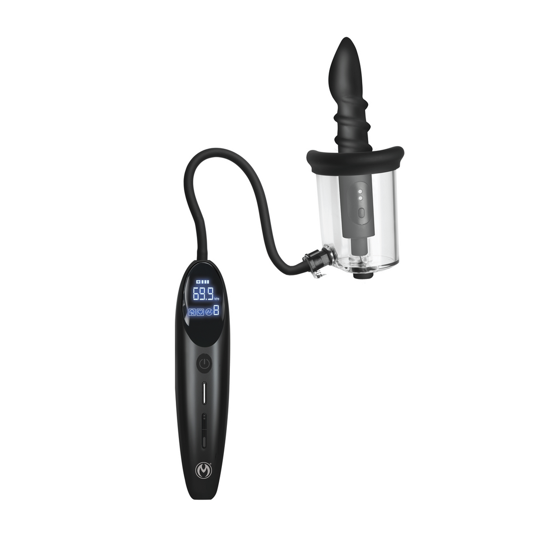 Rosebud Driller Deluxe Set - Vibrerende Siliconen Roosknop Pomp