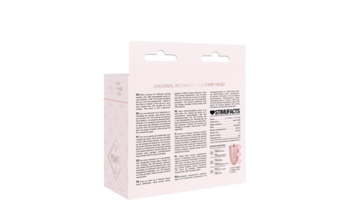 Universeller wiederaufladbarer Pumpenkopf mit starker Saugkraft