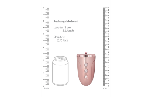 Universeller wiederaufladbarer Pumpenkopf mit starker Saugkraft