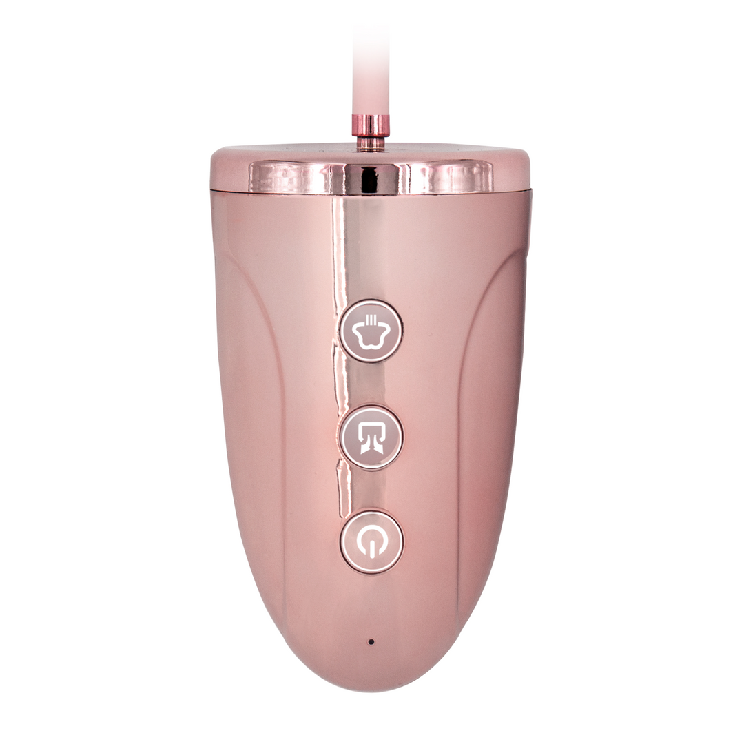 Universal rechargeable pump head with powerful suction