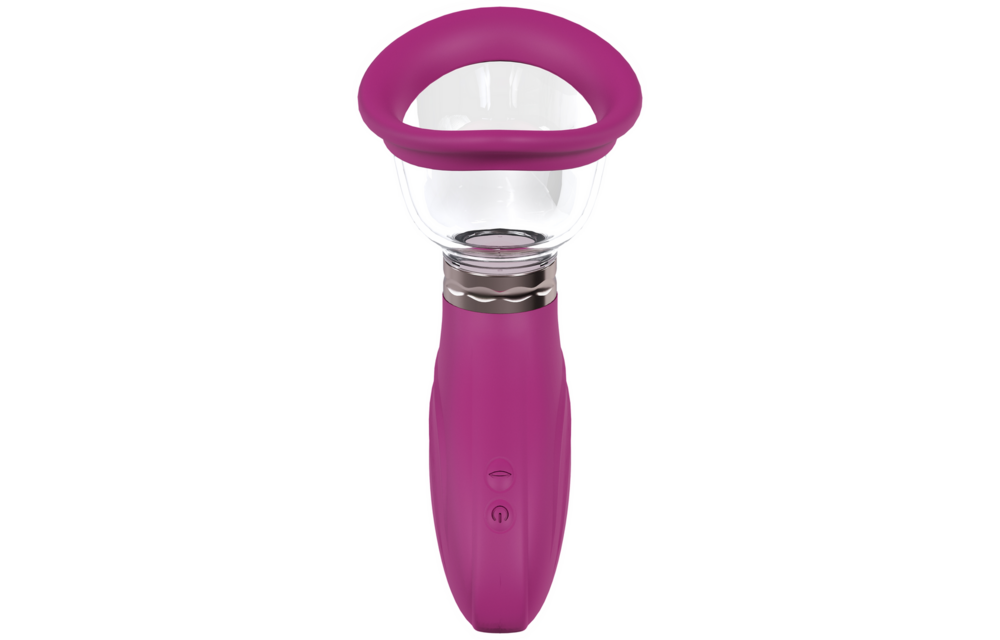 Wunderbare wiederaufladbare Brust- und Vulva-Pumpe Rosa – Pumped Shots