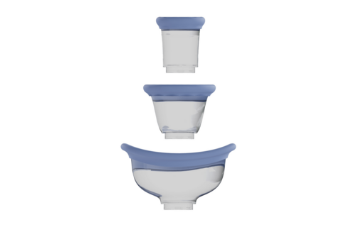 Exciting Rechargeable Vulva & Breast Pump Blue | Pumped Shots