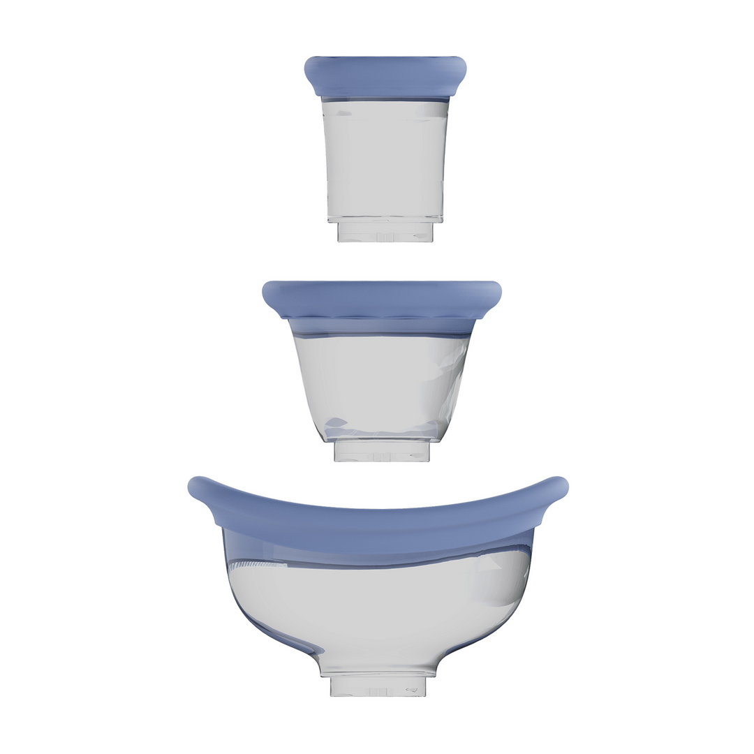 Opwindend Oplaadbare Vulva- & Borstpomp Blauw | Pumped Shots