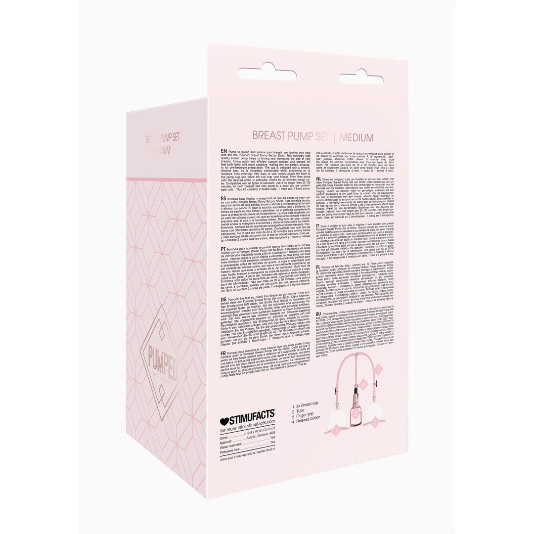 Breast Pump Set Medium | Natural Firming & Enlargement