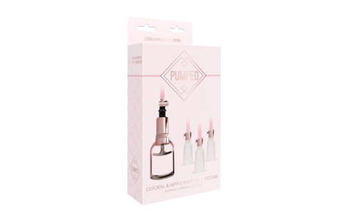 Clitoral Nipple Pump Set Medium | Intense Suction & Pleasure