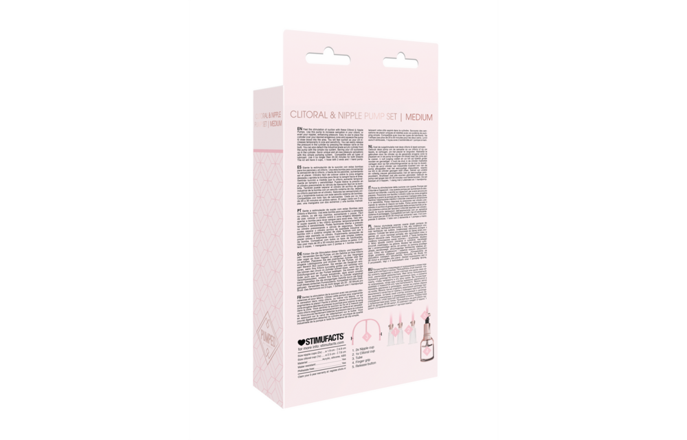 Clitorale Tepelpomp Set Medium | Intense Zuiging & Plezier