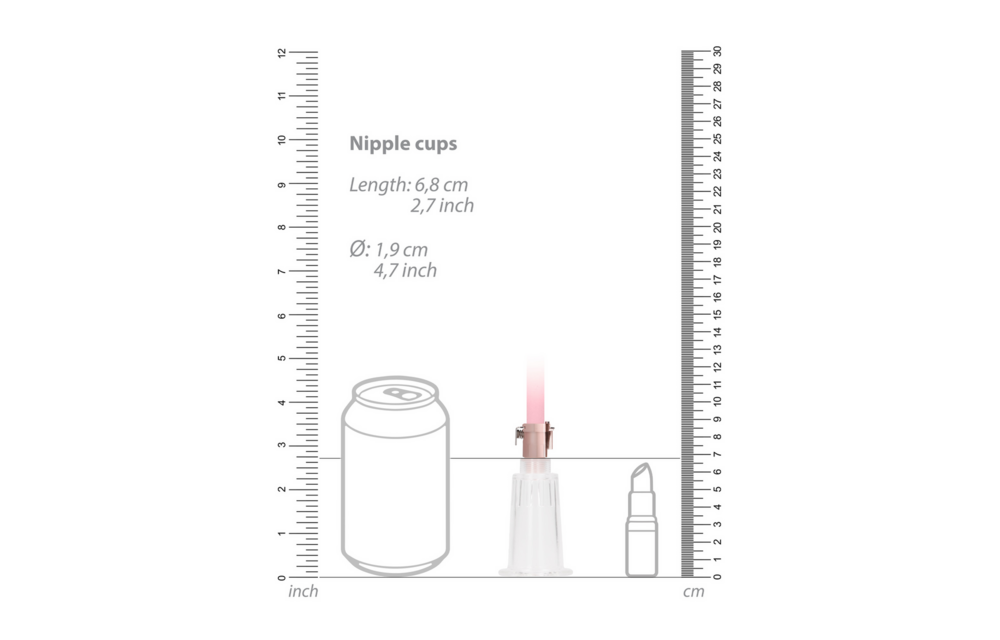 Clitoral Nipple Pump Set Medium | Intense Suction & Pleasure