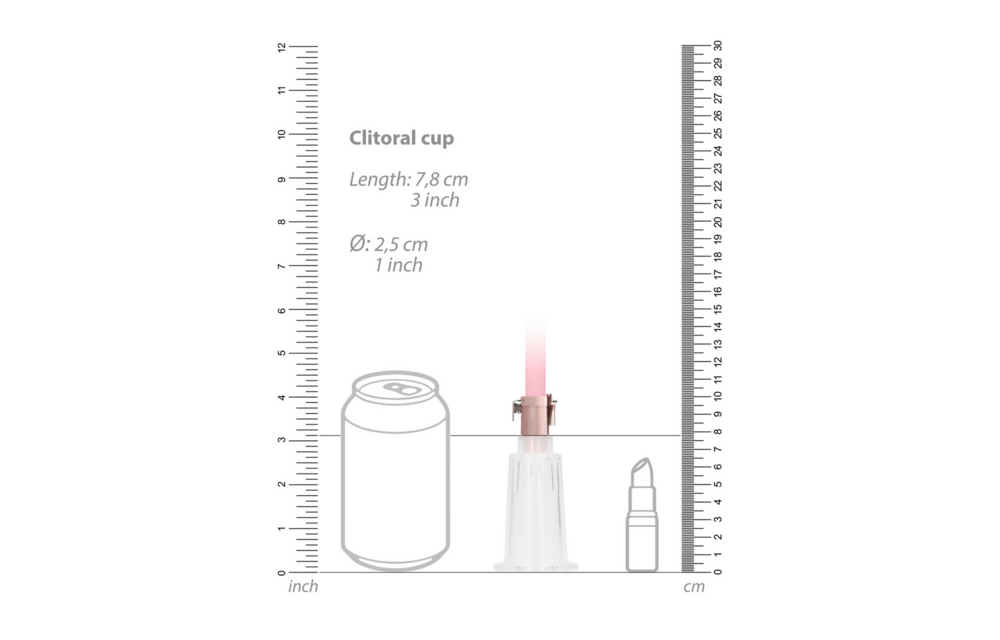 Clitoral Nipple Pump Set Medium | Intense Suction & Pleasure