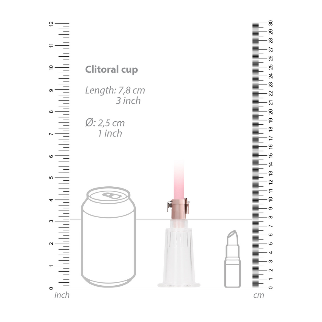 Clitoral Nipple Pump Set Medium | Intense Suction & Pleasure