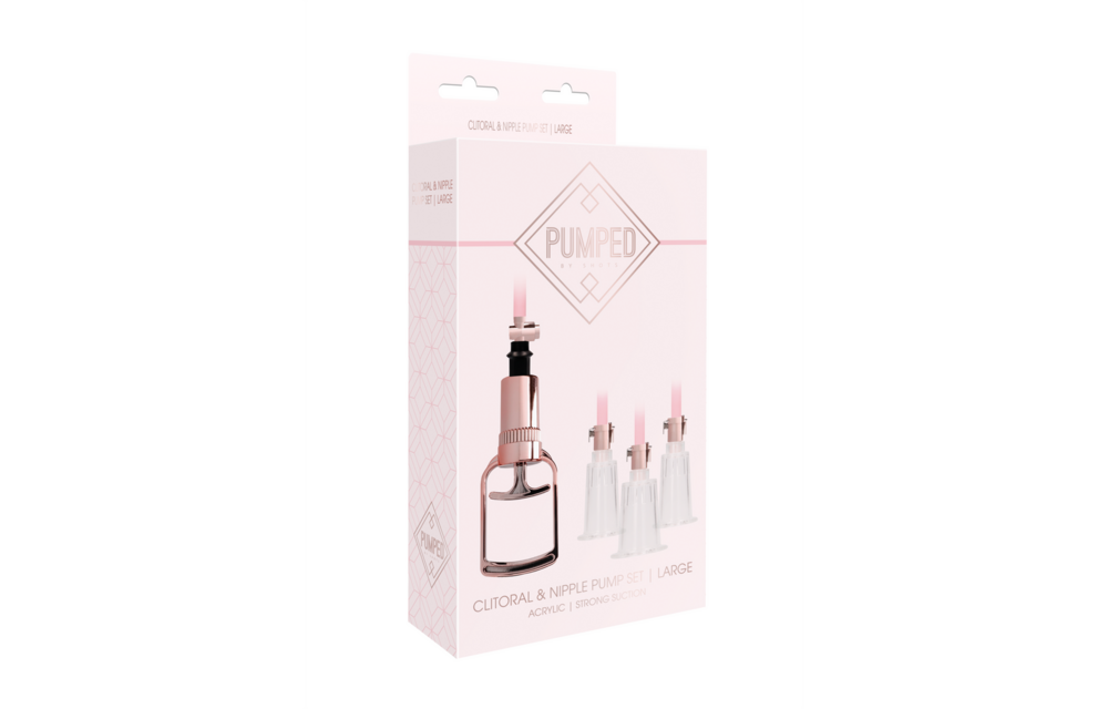 Clitoral Nipple Pump Set Medium-Large | Intense Pleasure & Safe