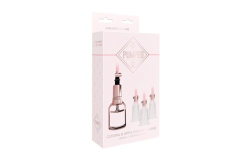 Clitoral Nipple Pump Set Medium-Large | Intense Pleasure & Safe