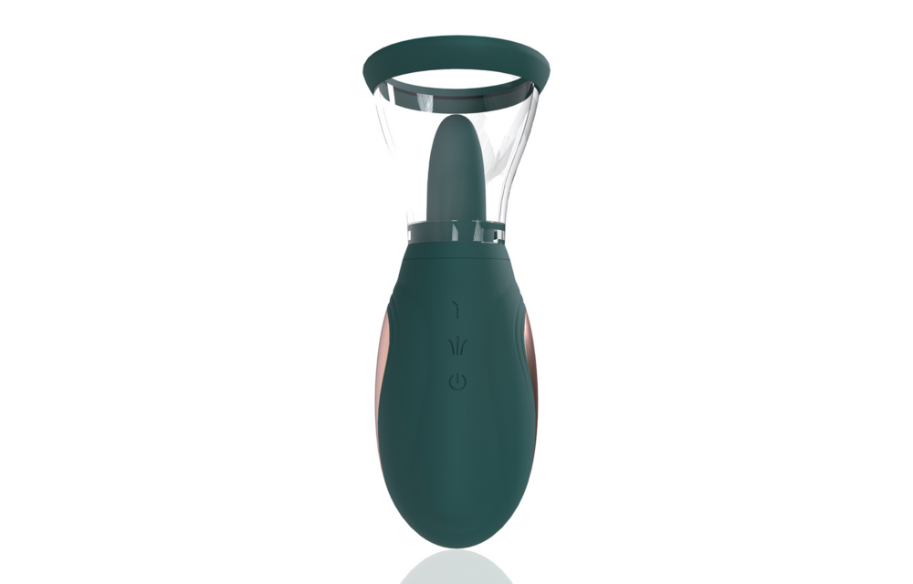 Enhance Oplaadbare Vulva & Borstpomp - Bosgroen, Verstevigd