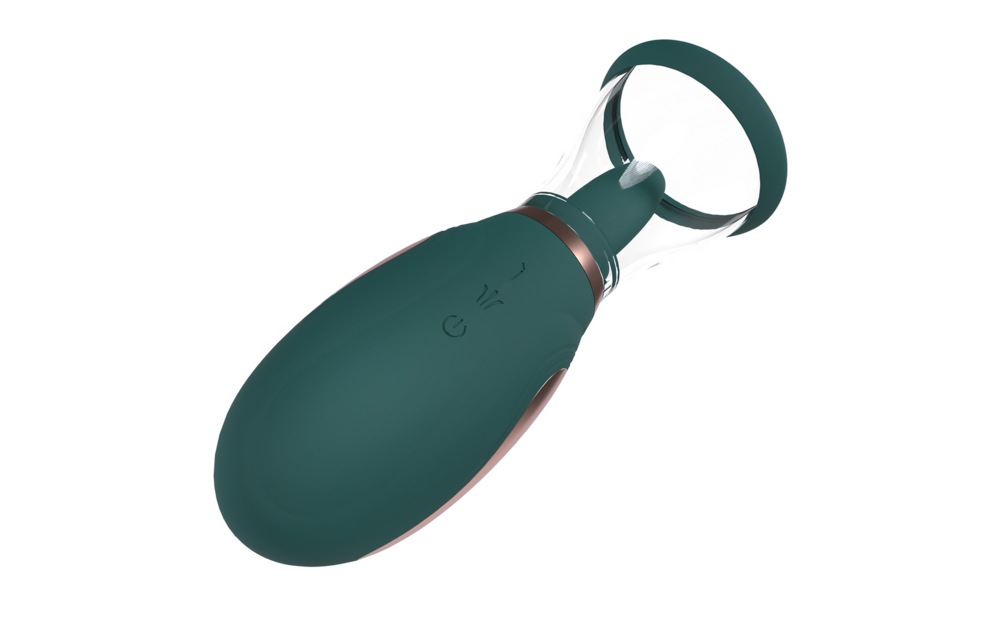 Enhance Oplaadbare Vulva & Borstpomp - Bosgroen, Verstevigd