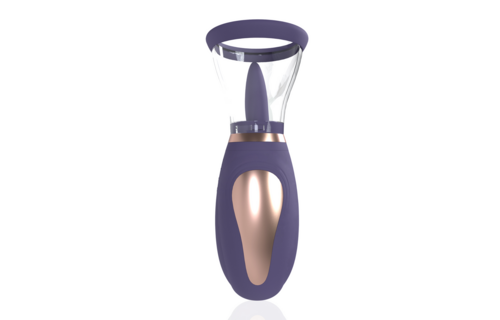 Enhance Oplaadbare Vulva & Borst Pomp Paars | Shots