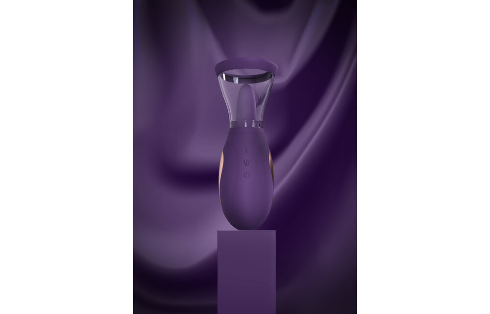 Enhance Rechargeable Vulva & Breast Pump Purple | Shots
