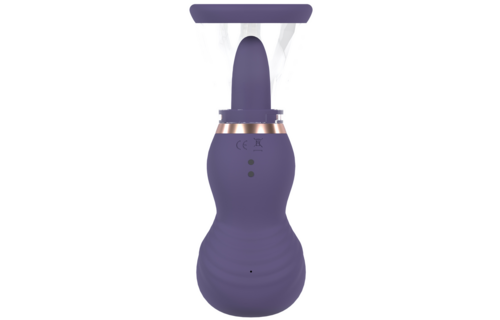 Sensual Rechargeable Vulva & Breast Pump Purple – Firming & Comfortable