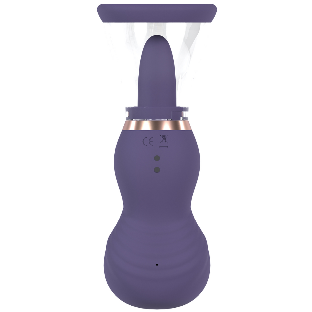 Sensual Oplaadbare Vulva & Borstpomp Paars – Verstevigend & Comfortabel
