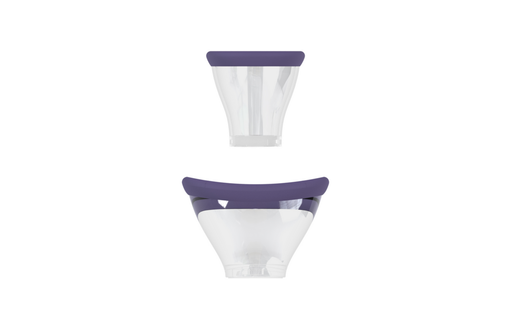 Sensual Rechargeable Vulva & Breast Pump Purple – Firming & Comfortable