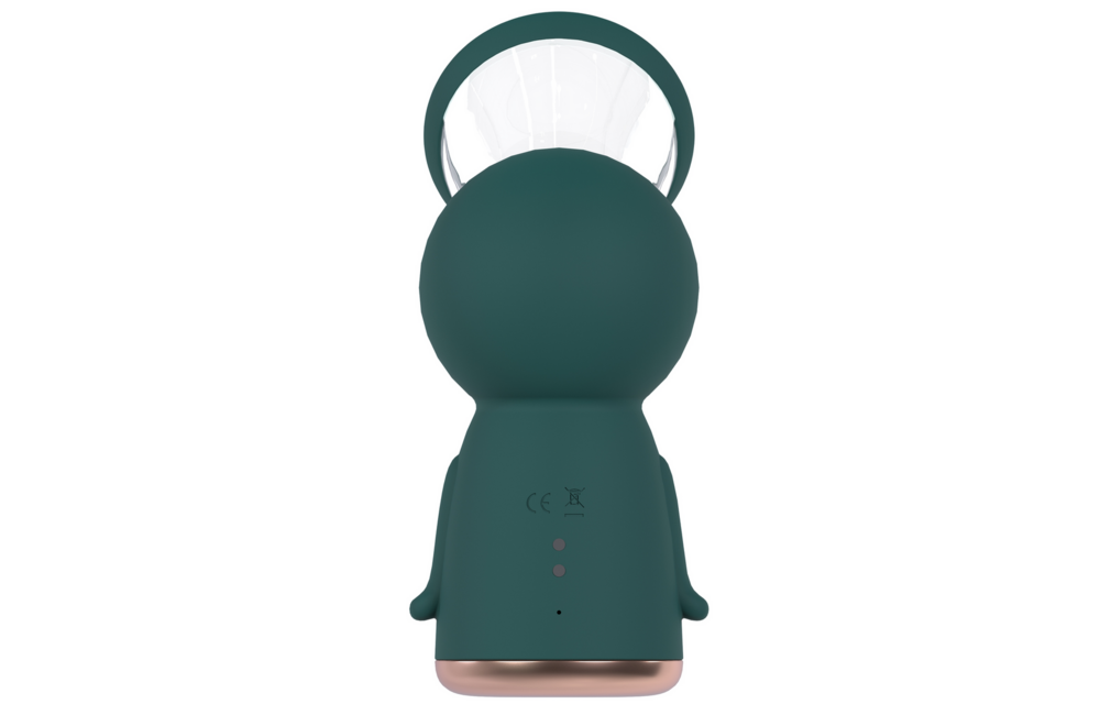 Exquisite Forest Green Vulva and Breast Pump - Rechargeable & Firming
