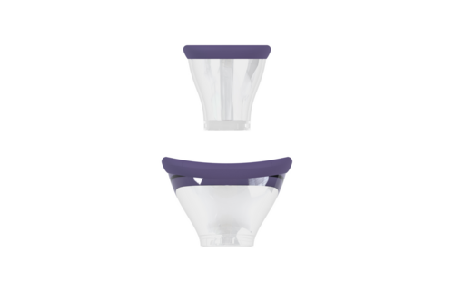 Exquisite Oplaadbare Vulva & Borst Pomp Paars - Stevig & Sensueel